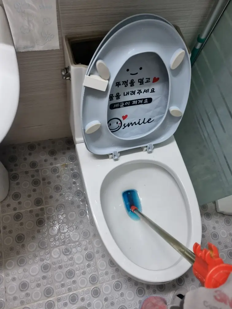 변기 관통기 뚫음 2